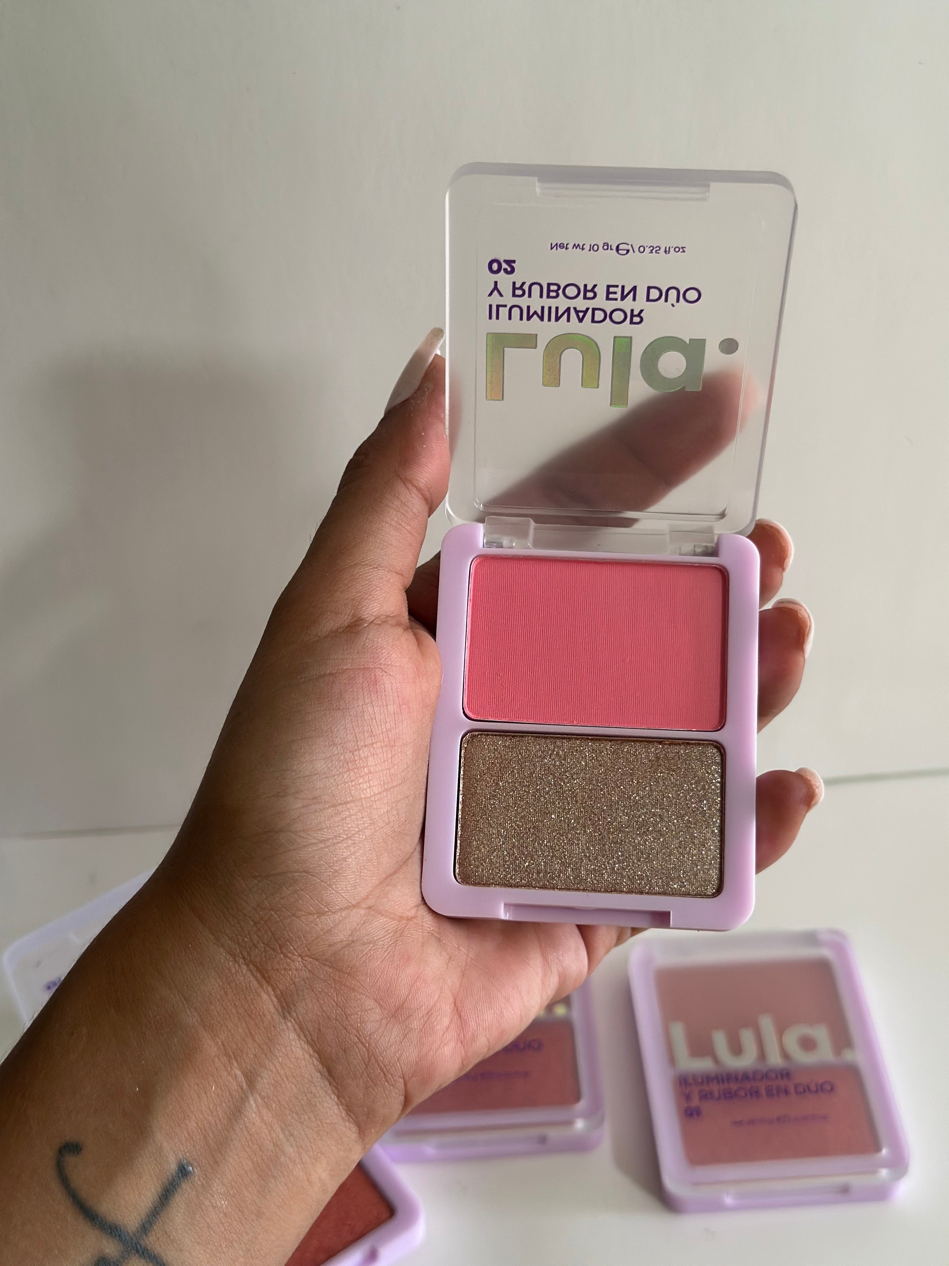 Dúo rubor e iluminador