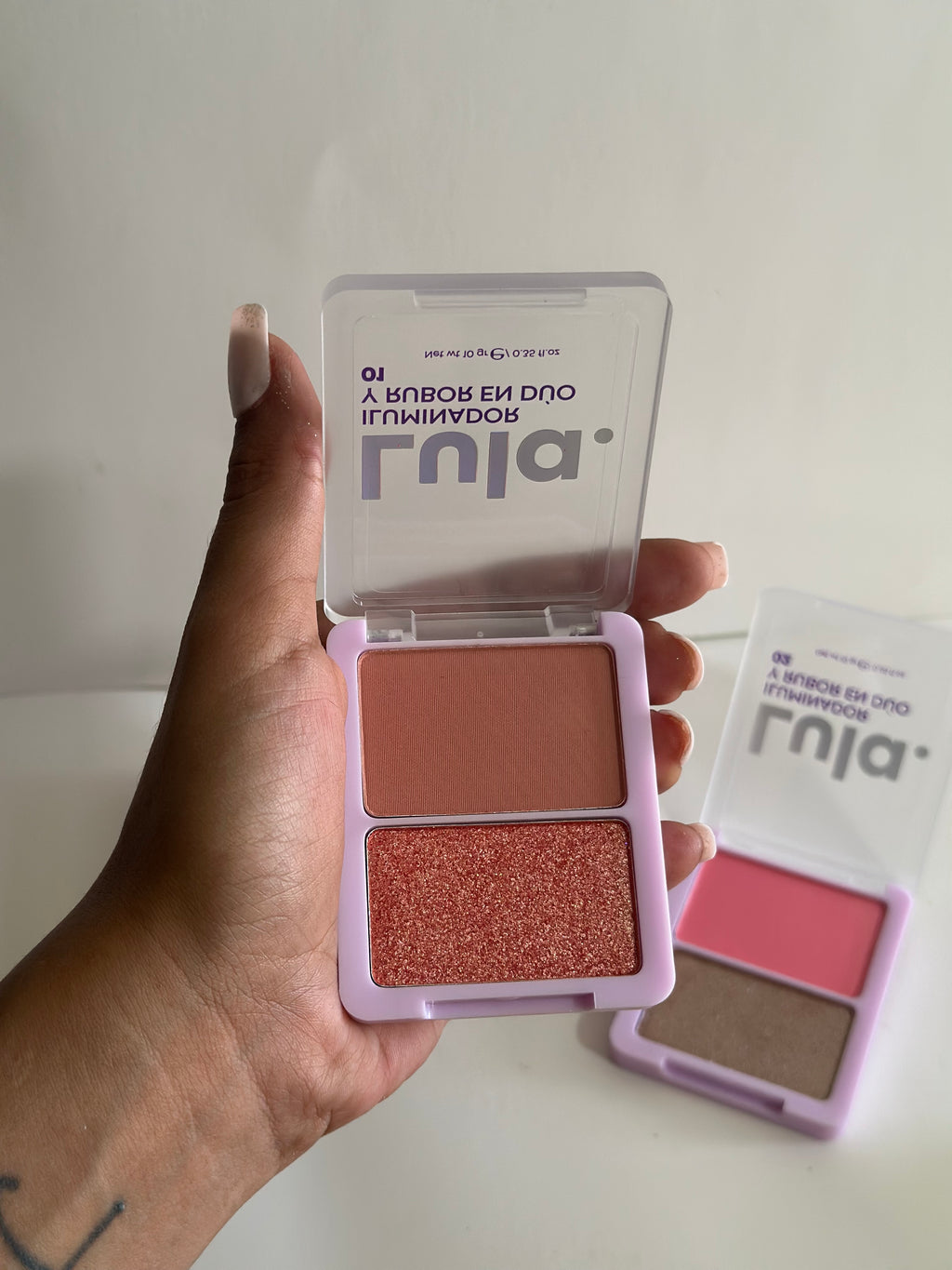 Dúo rubor e iluminador