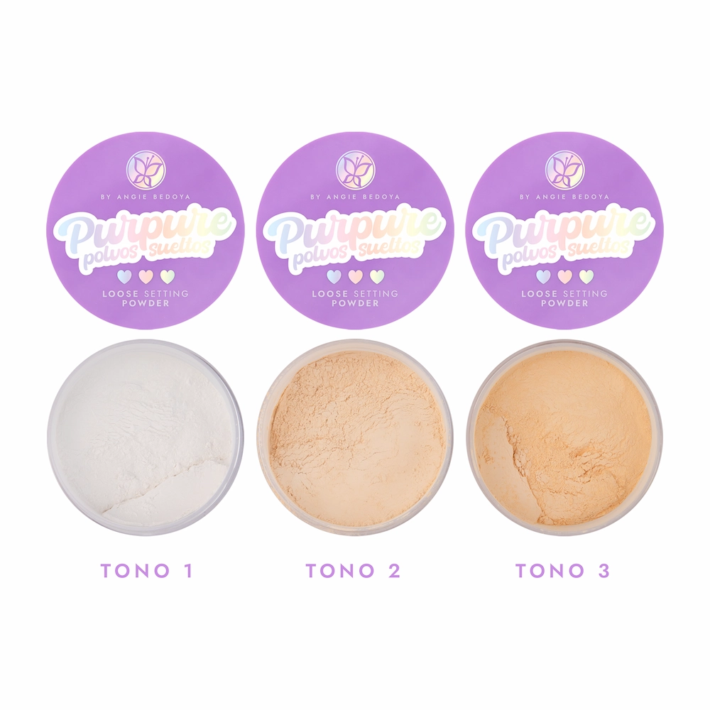 Polvo suelto purpure